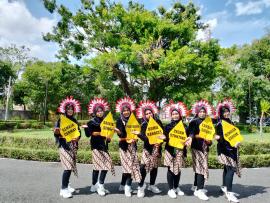 Kader Posyandu Kalurahan Grogol Mengikuti Lomba Jambore Kader Tingkat Kabupaten